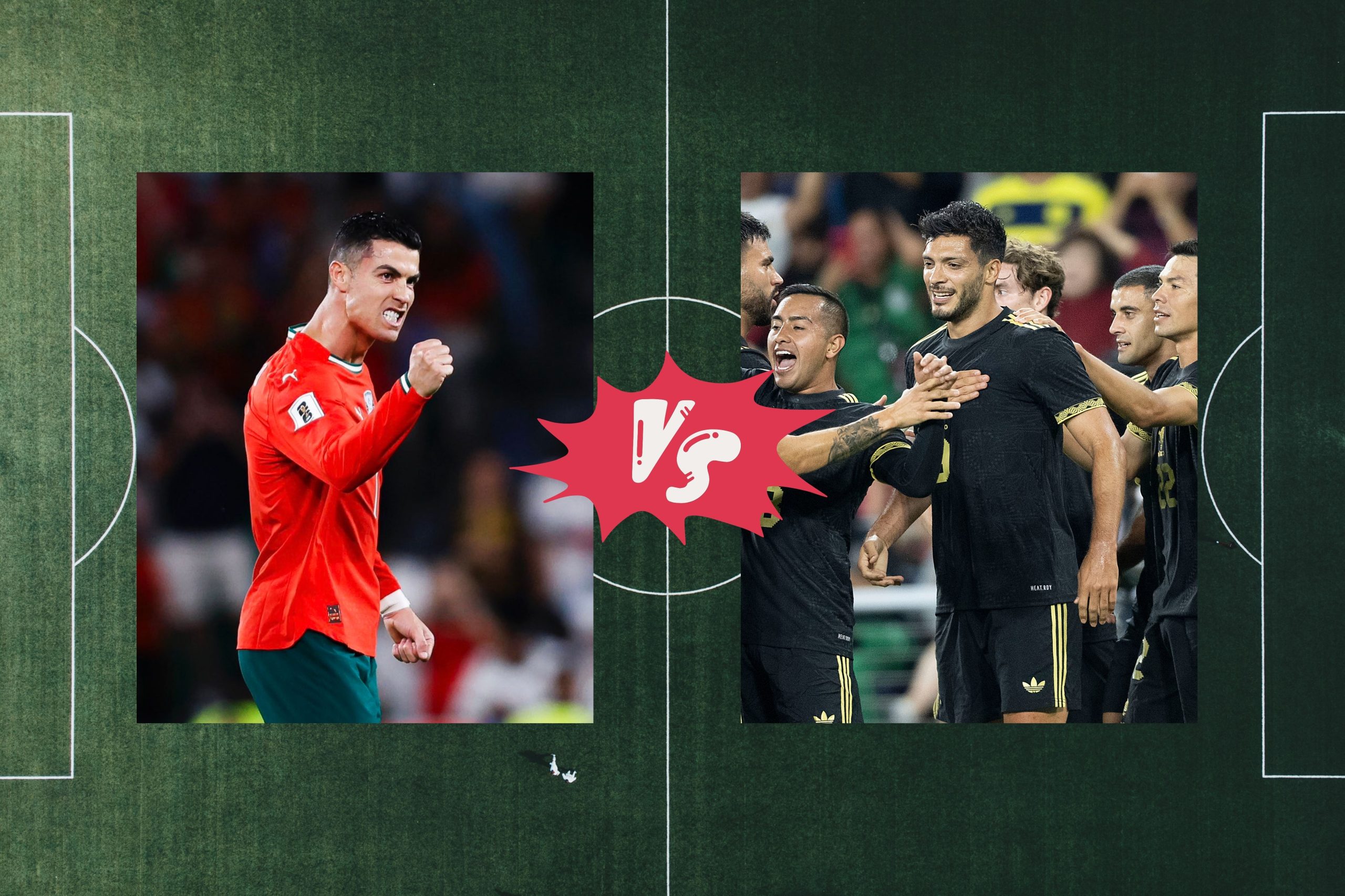 Cristiano Ronaldo vs. México