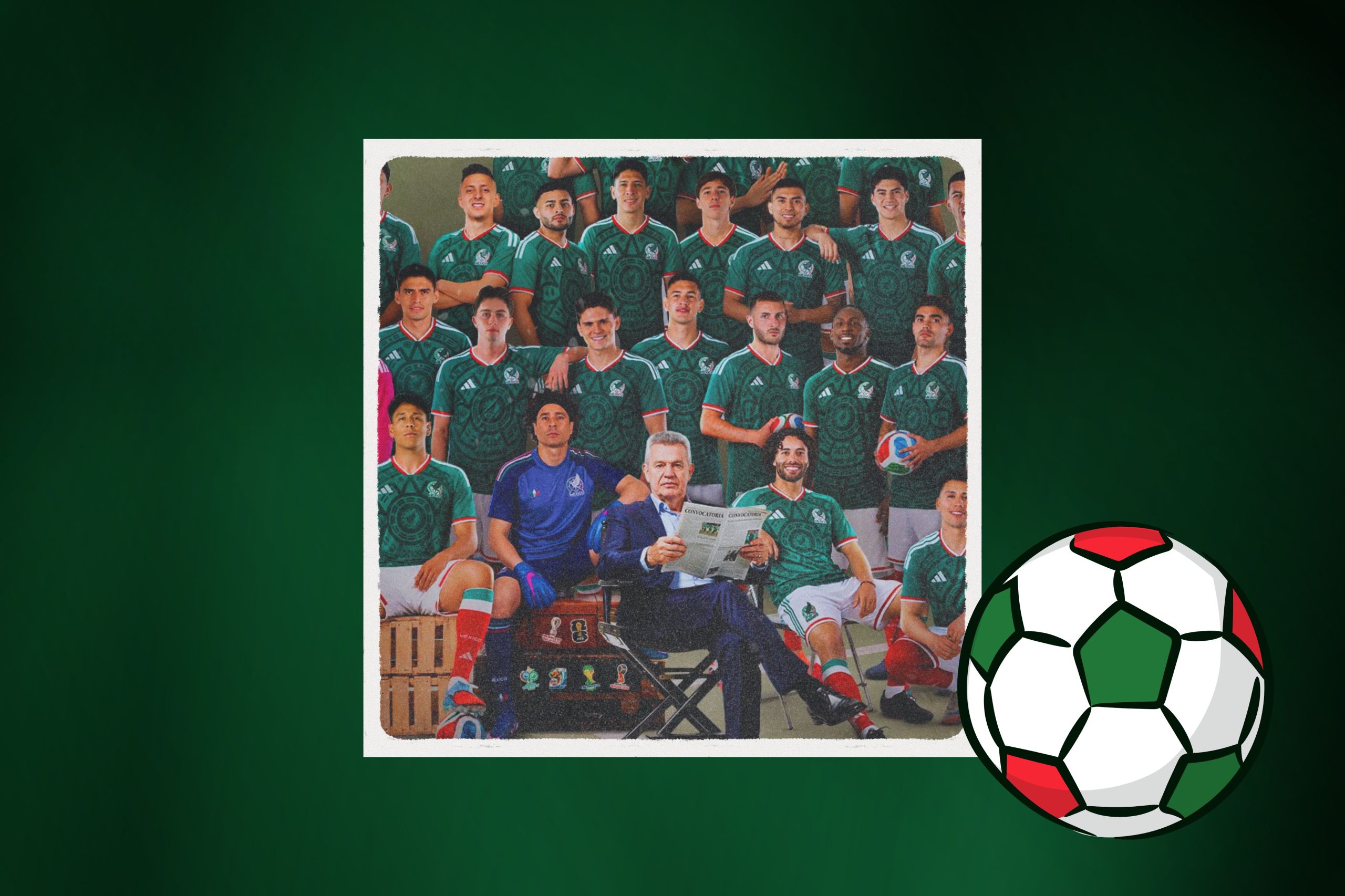 Lista oficial del 'Tri' para el Mundial